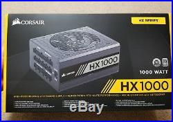 Corsair HX 1000 PLATINUM 80 Plus 1000 Watt (Never been used)