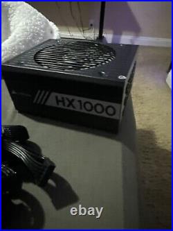 Corsair HX Series, HX1000, 1000 Watt, Fully Modular Power Supply, 80+ Platinum