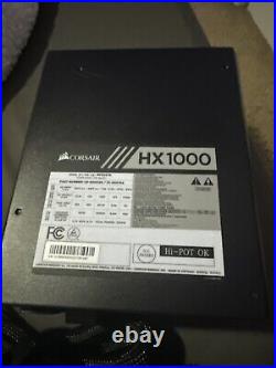 Corsair HX Series, HX1000, 1000 Watt, Fully Modular Power Supply, 80+ Platinum