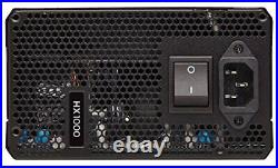 Corsair HX Series, HX1000, 1000 Watt, Fully Modular Power Supply, 80+ Platinum C