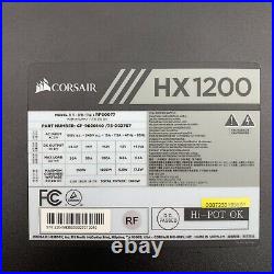 Corsair HX Series HX1200 1200 Watt Fully Modular Power Supply 80+ Platinum