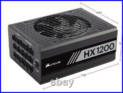 Corsair HX Series, HX1200, 1200 Watt, Fully Modular Power Supply, 80+ Platinum