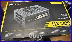 Corsair HX Series, HX1200 Fully Modular Power Supply, 80+ Platinum CP-9020140-NA