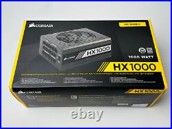 Corsair HX1000 1000W Fully Modular Power Supply, 80+ Platinum Certified