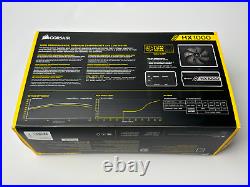 Corsair HX1000 1000W Fully Modular Power Supply, 80+ Platinum Certified