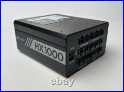 Corsair HX1000 1000W Fully Modular Power Supply, 80+ Platinum Certified