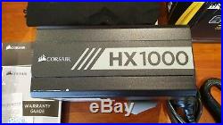 Corsair HX1000 1000W Power Supply 80plus Platinum, ATX PSU HX