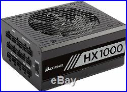 Corsair HX1000 PC Netzteil (Voll-Modulares, 80 Plus Platinum, 1000 Watt, EU)