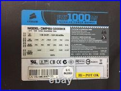 Corsair HX1000W CMPSU-1000HX Semi-Modular Power Supply