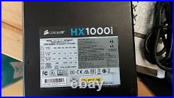 Corsair HX1000i 1000 W 80 Plus Platinum Certified 140 mm Fan PSU CP-9020074-UK