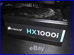 Corsair HX1000i, 1000 Watt, 80+ Platinum, Full Modular, Digital Power Supply