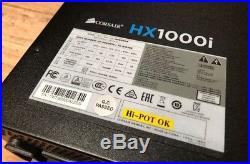 Corsair HX1000i 1000W Platinum Series ATX/EPS Power Supply Unit Black