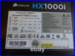 Corsair HX1000i ATX Power Supply 1000W 80 Plus Platinum NO CABLES