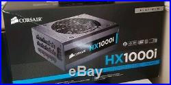 Corsair HX1000i Platinum 1000w Fully Modular ATX PSU, boxed with all connectors
