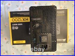 Corsair HX1200 1200 Watt 80 PLUS Fully Modular Power Supply Black