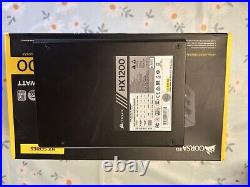 Corsair HX1200 1200 Watt 80 PLUS Fully Modular Power Supply Black