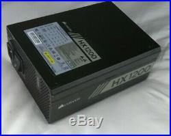 Corsair HX1200 1200 Watt 80 PLUS PLATINUM PSU almost brand new with box