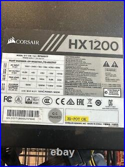 Corsair HX1200 1200W High Performance ATX Power Supply 80 PLUS PLATINUM Modular