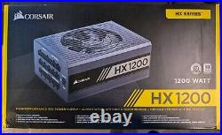 Corsair HX1200 80 PLUS PLATINUM Certified 1200W Fully Modular Power Supply Unit