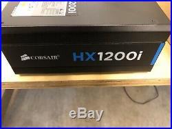 Corsair HX1200i 1200 Watt Fully Modular Power Supply With Original Cords And Box