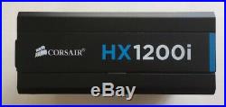 Corsair HX1200i ATX Power Supply 1200W 80 Plus PLATINUM + Cables VGC FREE SHIP