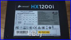 Corsair HX1200i PSU 1200W Power Supply Platinum Series Barely Used