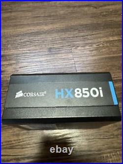 Corsair HX850i 850W PSU 80 plus platinum certified- Black