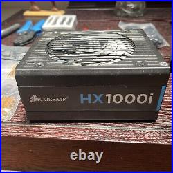 Corsair HXi HX1000i 1000W Modular Power Supply + Cables + Sleeves + Pins + More