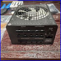 Corsair HXi HX1000i 1000W Modular Power Supply + Cables + Sleeves + Pins + More