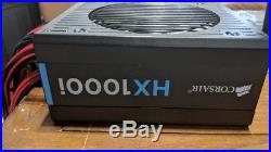 Corsair HXi Series, HX1000i, Fully Modular Power Supply, 80+ Plat With Custm Cabls