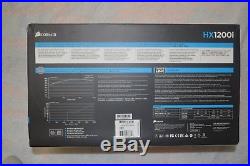 Corsair HXi Series HX1200i 1200W 80 Plus Platinum Certified PSU ATX Power Supply