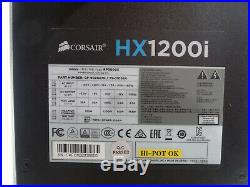 Corsair HXi Series HX1200i ATX Power Supply 1200 Watt 80 Plus Platinum PSU