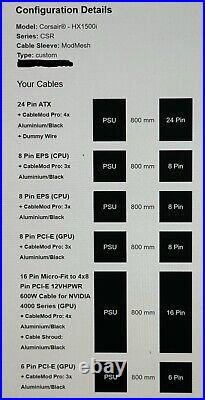 Corsair HXi Series HX1500i 1500W Power Supply CP-9020215-NA