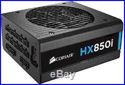 Corsair HXi Series, HX850i, 850 Watt (850W), Fully Modular Power Supply, 80+ 10