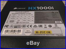 Corsair HXi Series Hx1000i 1000 Watt Fully Modular Power Supply NO RETAIL BOX