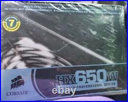 Corsair Hx650 W Profesional Series Computer Power Supply Sealed