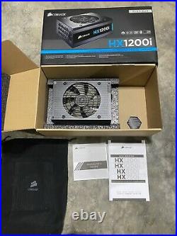 Corsair Memory CP-9020070-NA Power Supply HX-1200i 1200W ATX 80PLUS Platinum