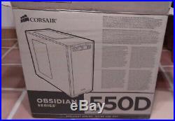 Corsair Obsidian Series 550D Mid-Tower Case + Power Supply + DVD + Card Reader