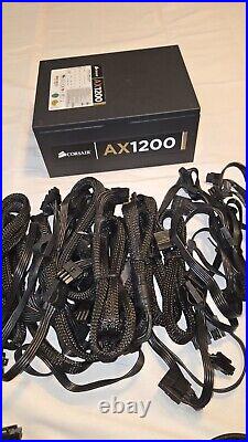 Corsair Professional Series, Gold 80 PLUS AX1200 Fully-Modular Power extra cabl