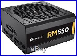 Corsair RM Series, RM550, 550 Watt (550W), Fully Modular Power Supply, 80+ Gold
