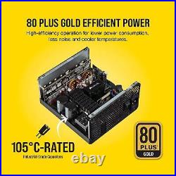 Corsair RM Series, RM750, 750 Watt, 80+ Gold Certified, Fully Modular Power