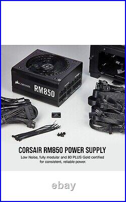 Corsair RM Series, RM850, 850 Watt, 80+ Gold Certified, Fully Modular Power Supp