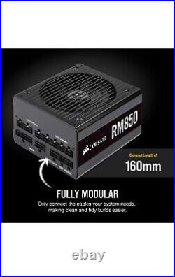 Corsair RM Series, RM850, 850 Watt, 80+ Gold Certified, Fully Modular Power Supp