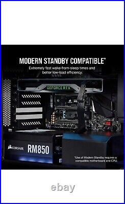 Corsair RM Series, RM850, 850 Watt, 80+ Gold Certified, Fully Modular Power Supp