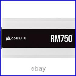 Corsair RM White Series RM750 750 Watt 80 PLUS Gold Fully Modular ATX PSU