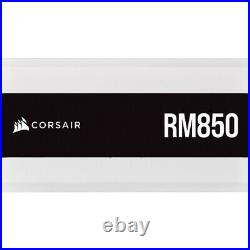 Corsair RM White Series RM850 850 Watt 80 PLUS Gold Fully Modular ATX PSU