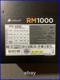 Corsair RM1000 Power Supply Fully Modular 1000 Watt