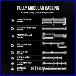 Corsair RM1000e (2023) Fully Modular Low-Noise Power Supply ATX 3.0