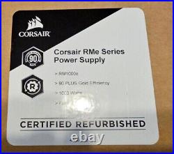 Corsair RM1000e CP-9020264-NA 80 Plus Gold 1000W Fully Modular Power Supply