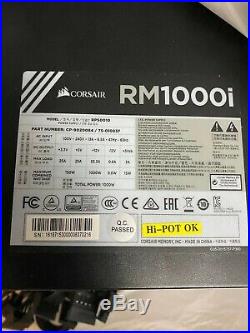 Corsair RM1000i 1000W Power Supply Unit PSU 80 PLUS Gold Certified Fully Modular